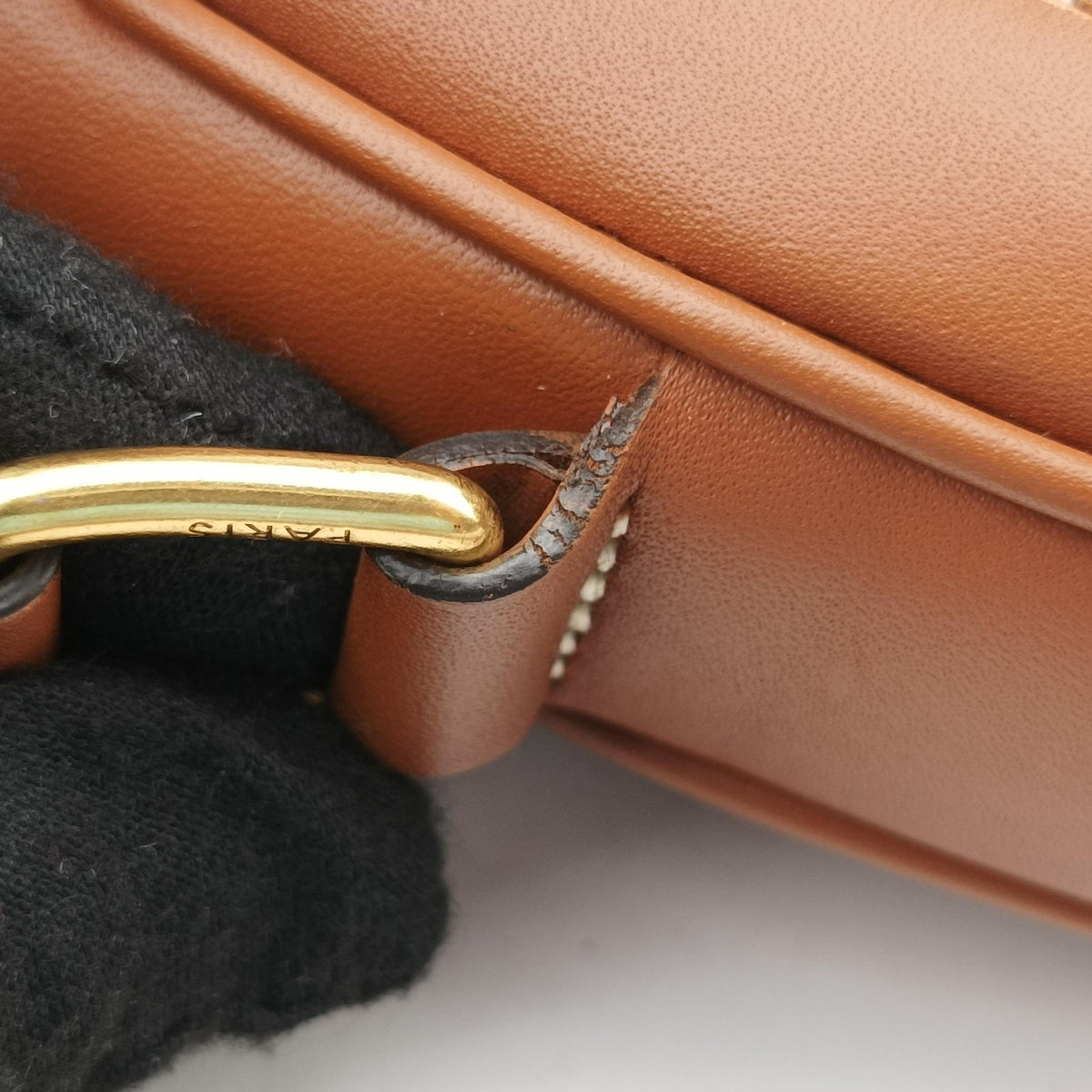 Besace 16 Small Brown Leather W-SL-2 Lot number unknownベサス16スモール ブラウン レザー W-SL-2 製番不明