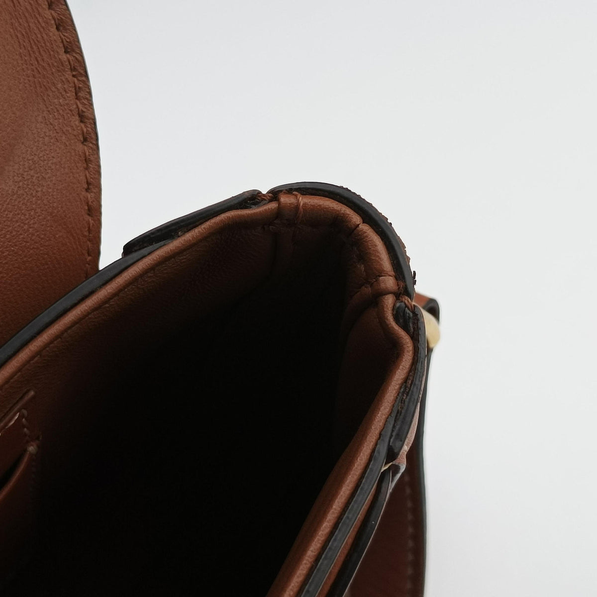 Besace 16 Small Brown Leather W-SL-2 Lot number unknownベサス16スモール ブラウン レザー W-SL-2 製番不明