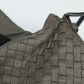 Intrecciato Gray lambskin B01213918Uイントレチャート グレー ラムスキン B01213918U