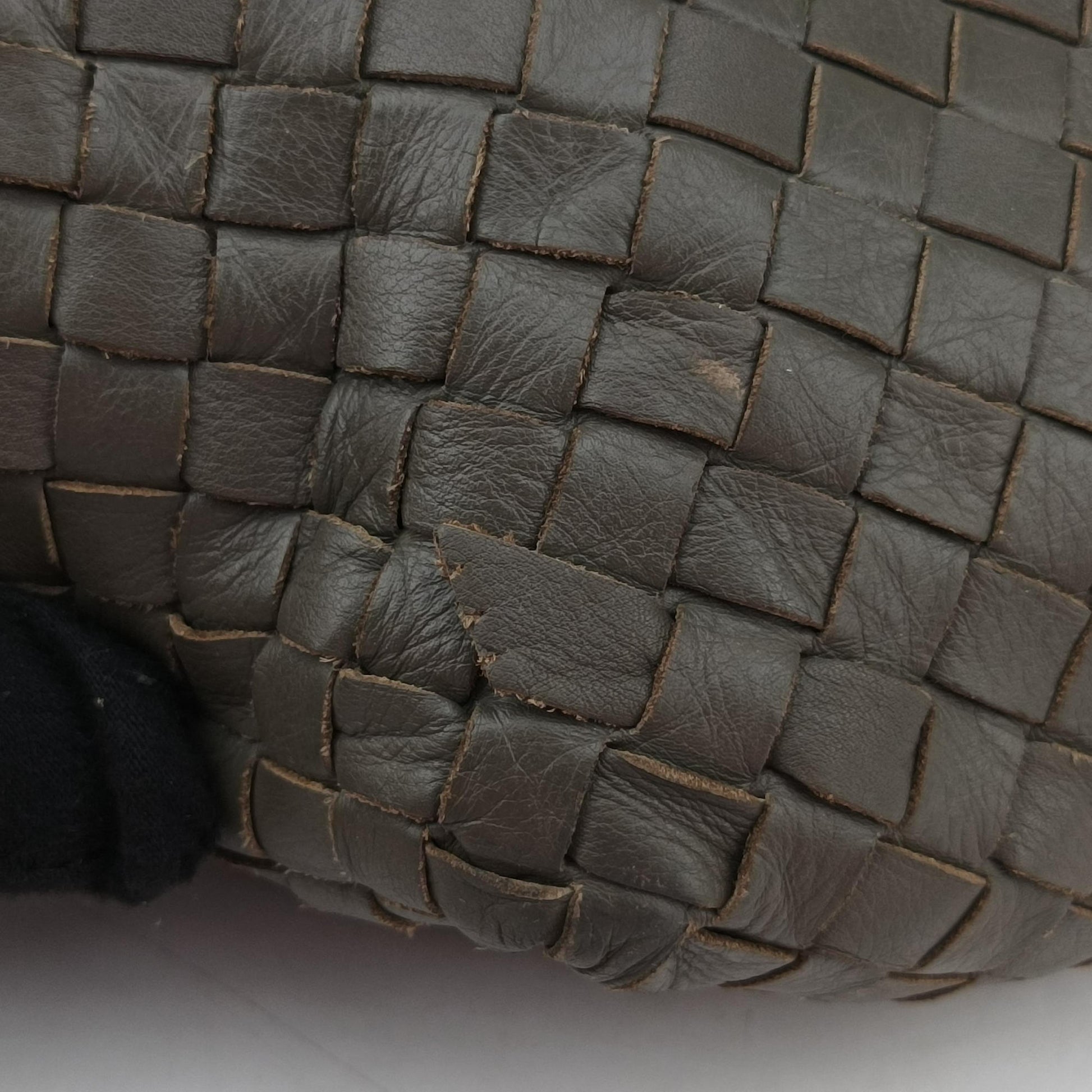 Intrecciato Gray lambskin B01213918Uイントレチャート グレー ラムスキン B01213918U