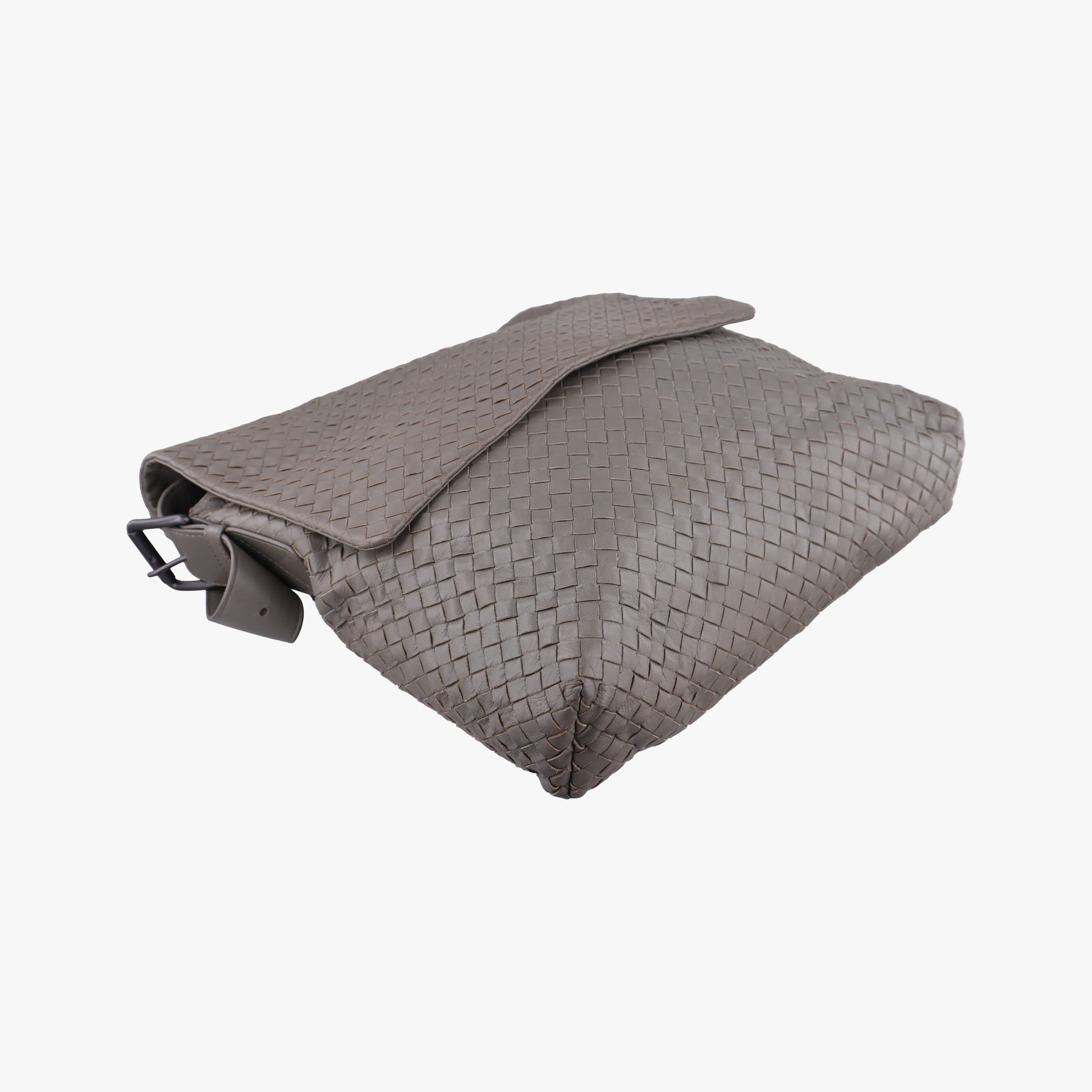 Intrecciato Gray lambskin B01213918Uイントレチャート グレー ラムスキン B01213918U