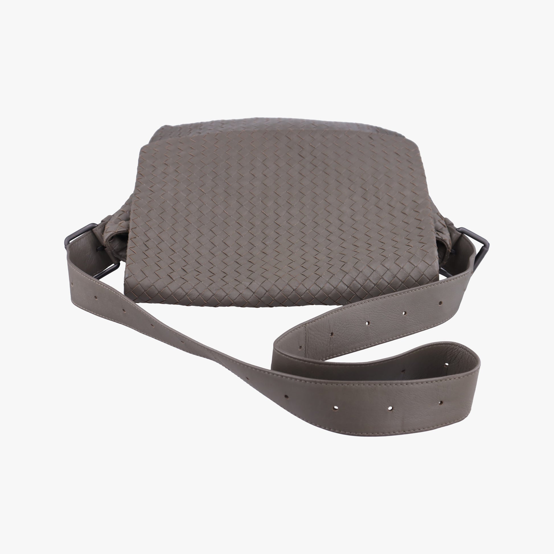 Intrecciato Gray lambskin B01213918Uイントレチャート グレー ラムスキン B01213918U