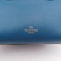 Secondhand Valentino Rockstud Blue Leather  shoulderbag | stylenewstar