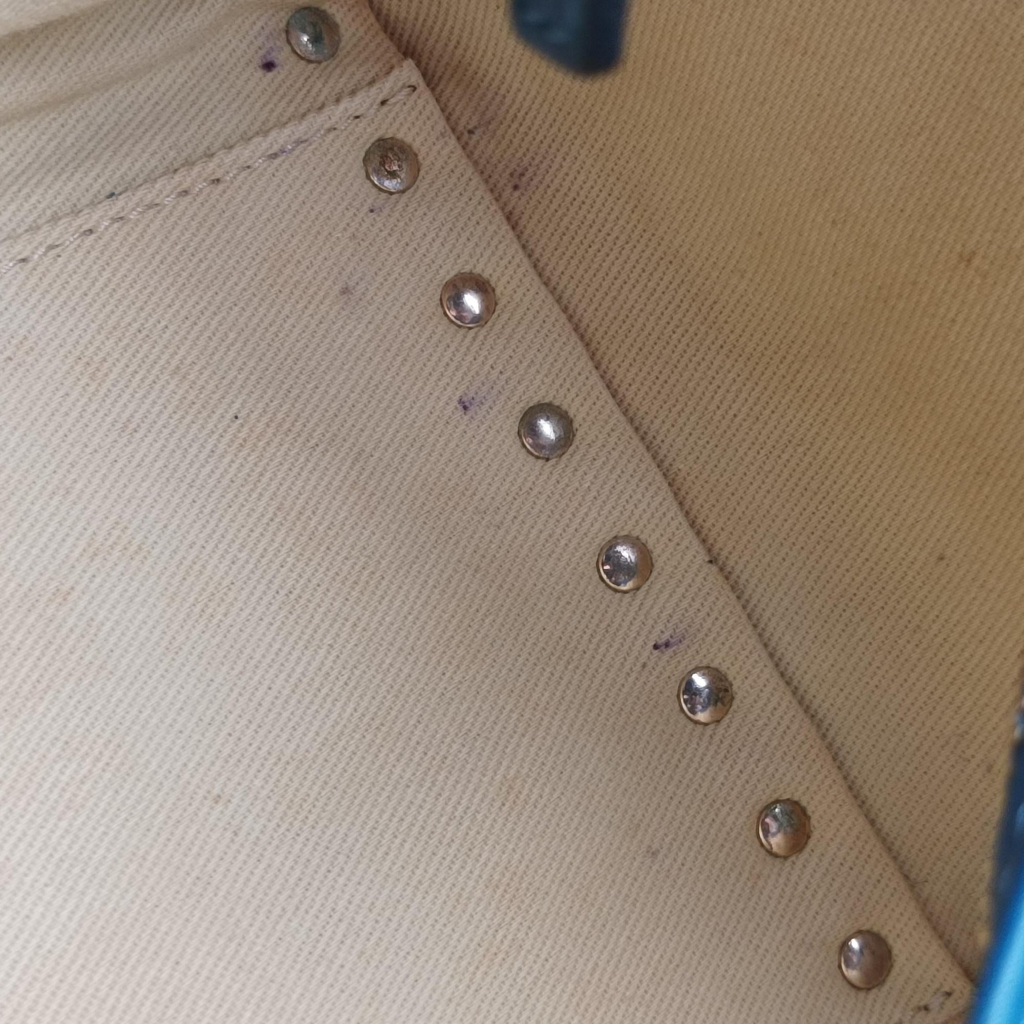 Secondhand Valentino Rockstud Blue Leather  shoulderbag | stylenewstar