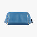 Secondhand Valentino Rockstud Blue Leather  shoulderbag | stylenewstar