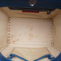Secondhand Valentino Rockstud Blue Leather  shoulderbag | stylenewstar