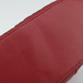 Vintage Christian Dior Cannage Faux Pearl Red lambskin  shoulderbag | stylenewstar