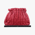 Vintage Christian Dior Cannage Faux Pearl Red lambskin  shoulderbag | stylenewstar