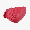 Vintage Christian Dior Cannage Faux Pearl Red lambskin  shoulderbag | stylenewstar