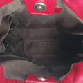 Vintage Christian Dior Cannage Faux Pearl Red lambskin  shoulderbag | stylenewstar