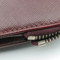Secondhand Prada Triangle Logo Plate Red Saffiano Leather VR0023 handbag | stylenewstar