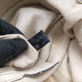 Pre-owned Gucci Bamboo Beige×White Canvas×Leather 282315 shoulderbag | stylenewstar