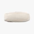 Pre-owned Gucci Bamboo Beige×White Canvas×Leather 282315 shoulderbag | stylenewstar