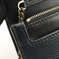 Pre-owned VERSACE Medusa Black leather  shoulderbag | stylenewstar