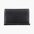 Pre-owned VERSACE Medusa Black leather  shoulderbag | stylenewstar