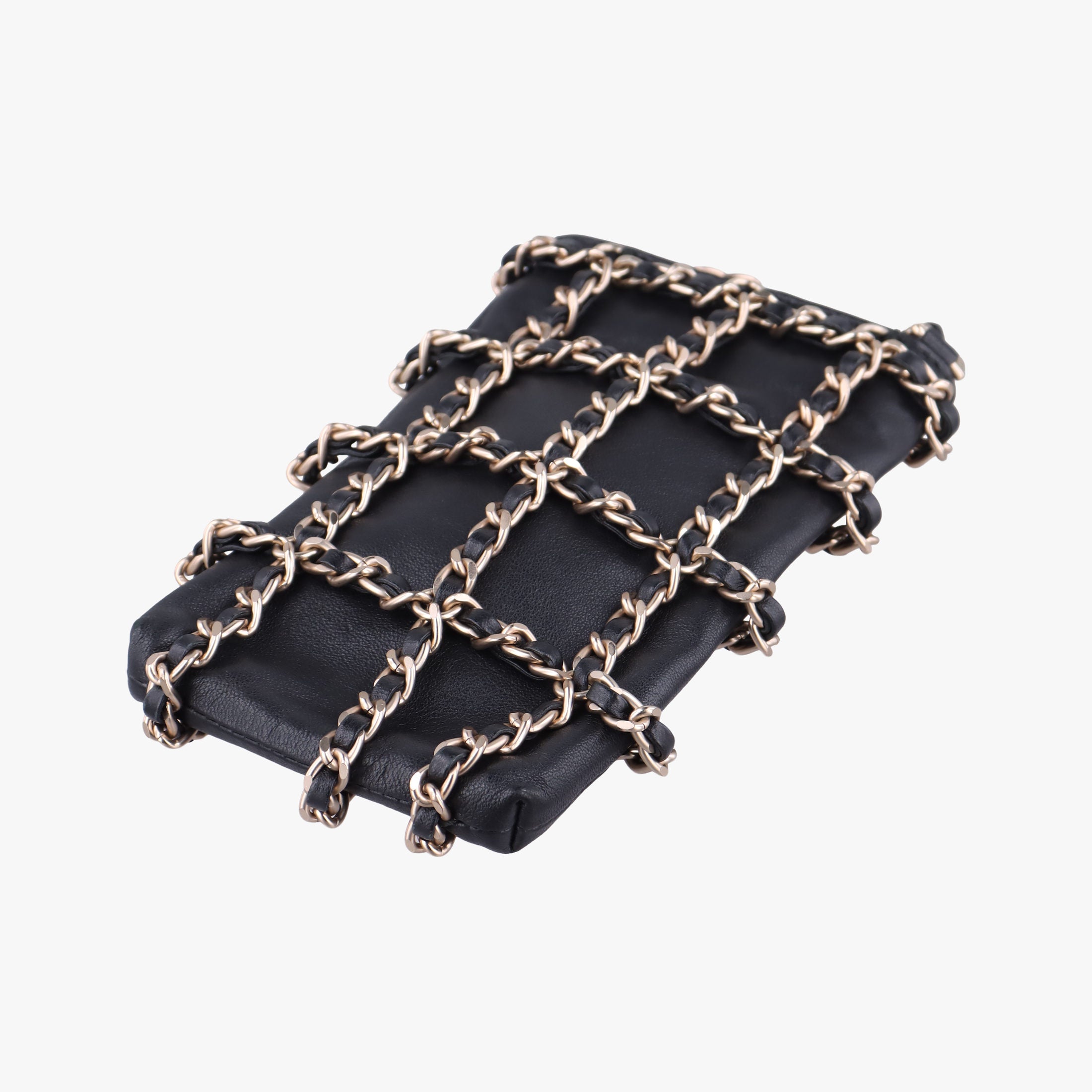 Tech Me Out phone case Black lambskin AP1161 28587032テック ミー アウト フォンケース ブラック ラムスキン AP1161 28587032