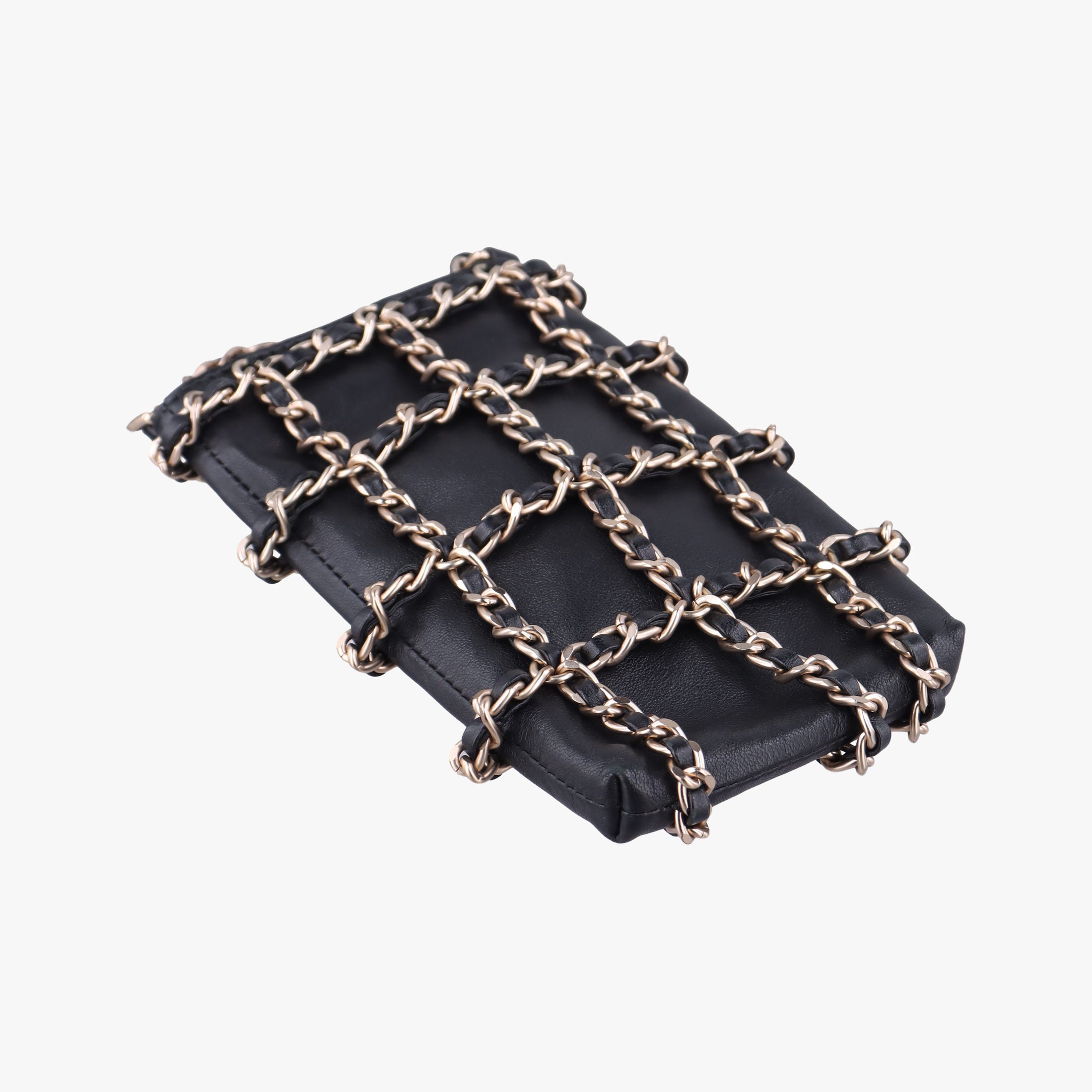 Tech Me Out phone case Black lambskin AP1161 28587032テック ミー アウト フォンケース ブラック ラムスキン AP1161 28587032