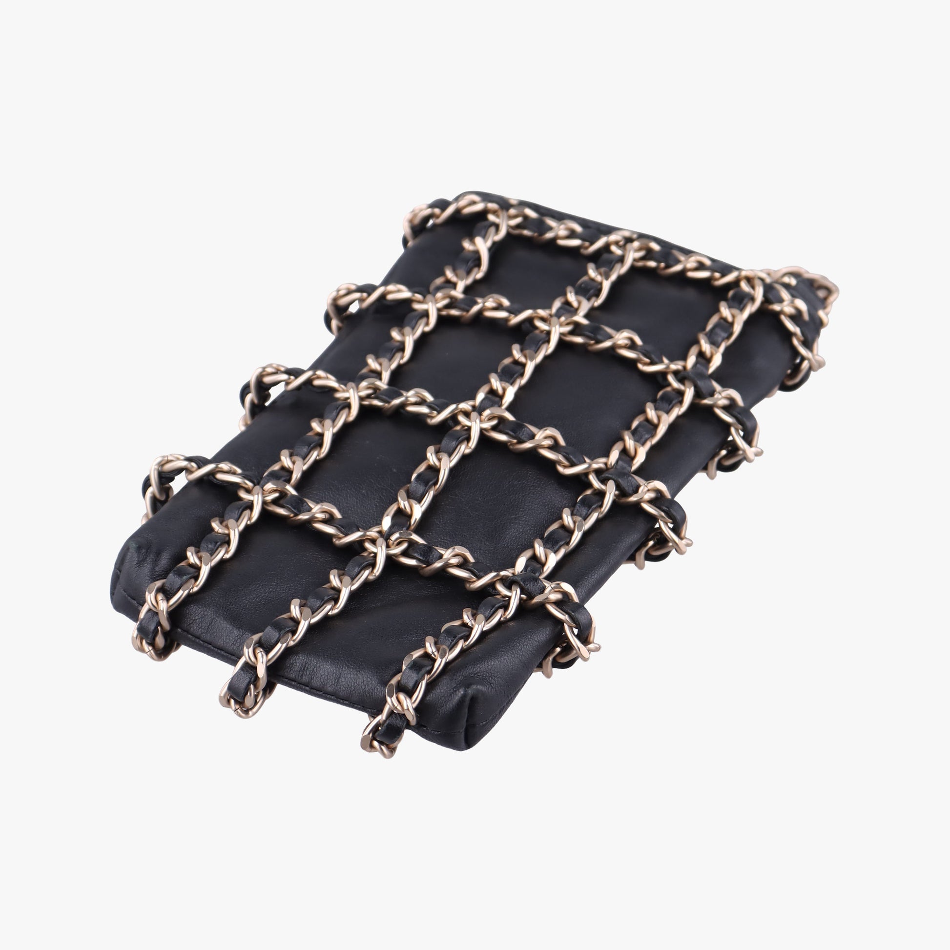 Tech Me Out phone case Black lambskin AP1161 28587032テック ミー アウト フォンケース ブラック ラムスキン AP1161 28587032