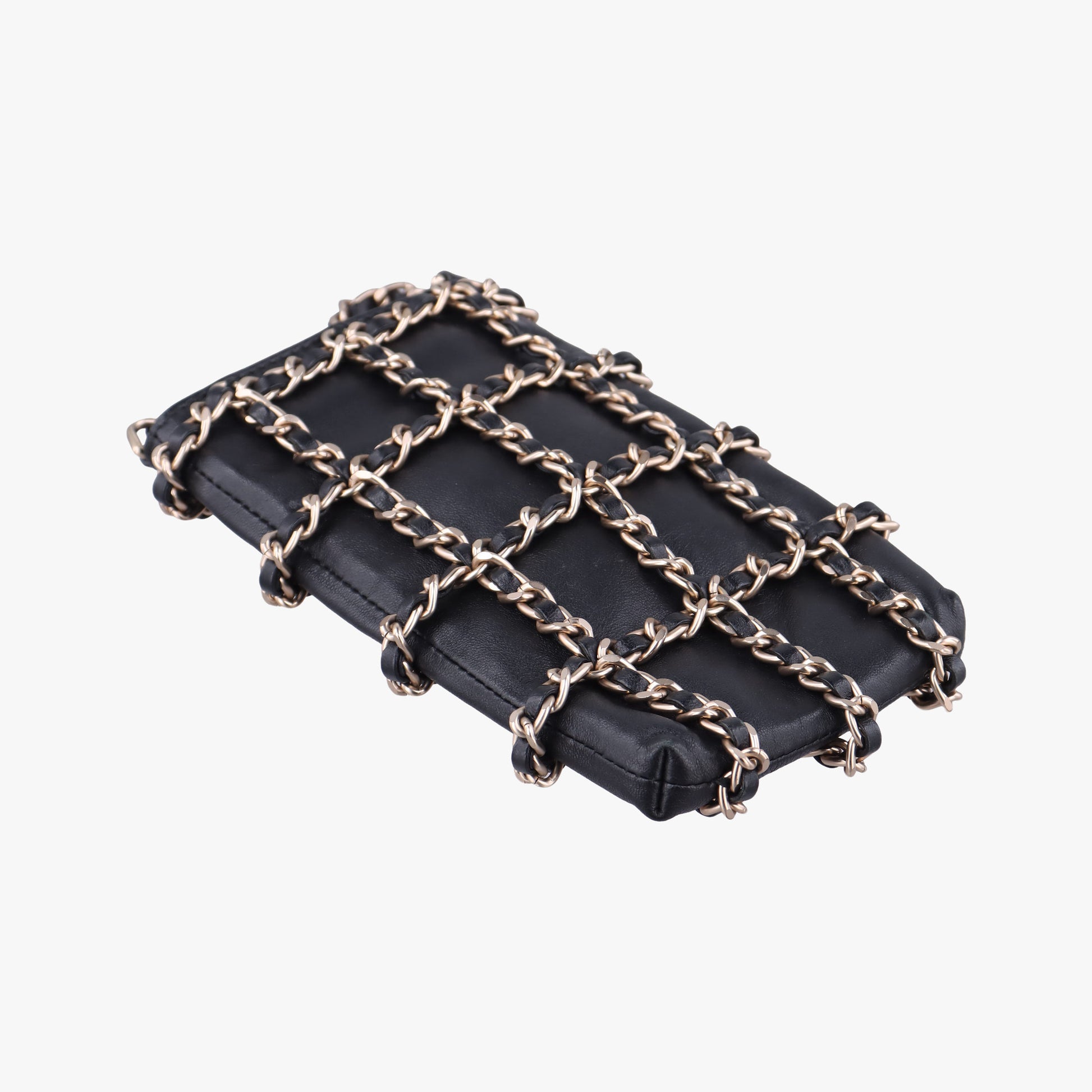 Tech Me Out phone case Black lambskin AP1161 28587032テック ミー アウト フォンケース ブラック ラムスキン AP1161 28587032