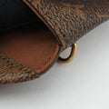 Envelope Pouch Brown Monogram Dust x Leather M11629 IC Chipエンベロップポーチ モノグラム/ブラウン モノグラムダスト x レザー M11629 ICチップ