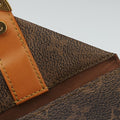 Envelope Pouch Brown Monogram Dust x Leather M11629 IC Chipエンベロップポーチ モノグラム/ブラウン モノグラムダスト x レザー M11629 ICチップ