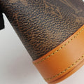 Envelope Pouch Brown Monogram Dust x Leather M11629 IC Chipエンベロップポーチ モノグラム/ブラウン モノグラムダスト x レザー M11629 ICチップ
