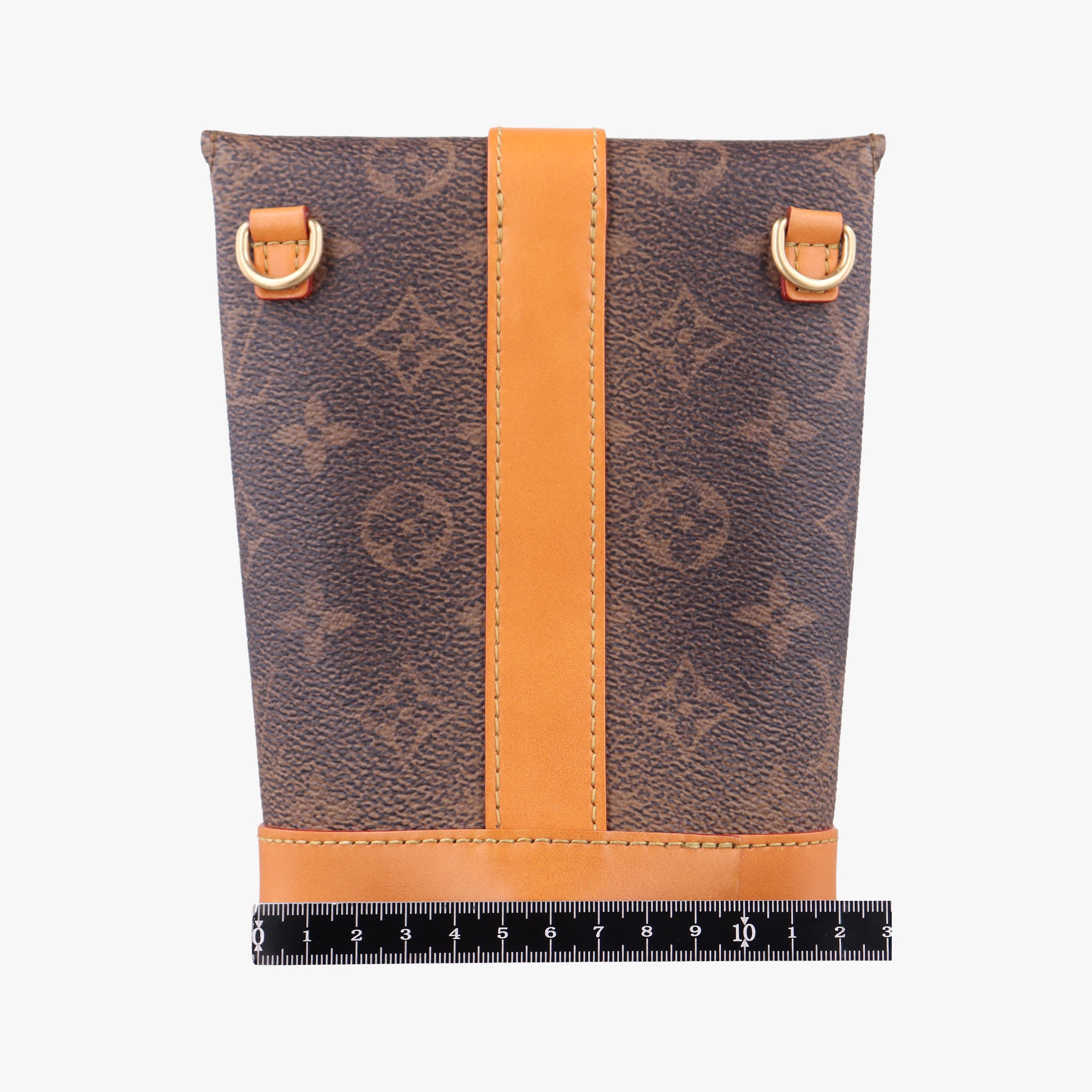 Envelope Pouch Brown Monogram Dust x Leather M11629 IC Chipエンベロップポーチ モノグラム/ブラウン モノグラムダスト x レザー M11629 ICチップ