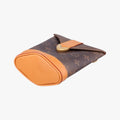 Envelope Pouch Brown Monogram Dust x Leather M11629 IC Chipエンベロップポーチ モノグラム/ブラウン モノグラムダスト x レザー M11629 ICチップ