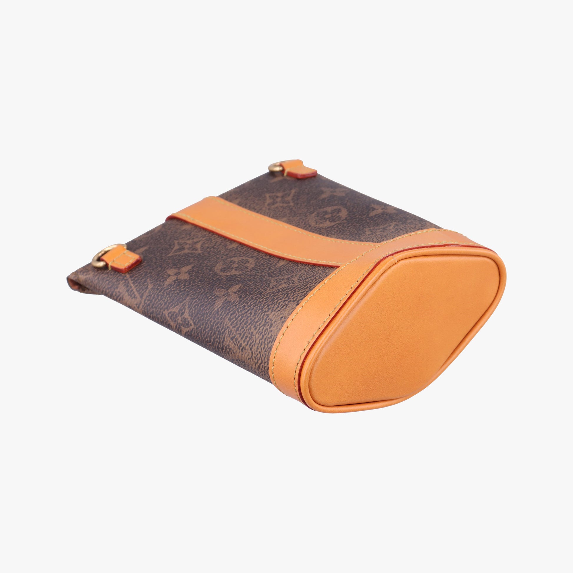 Envelope Pouch Brown Monogram Dust x Leather M11629 IC Chipエンベロップポーチ モノグラム/ブラウン モノグラムダスト x レザー M11629 ICチップ