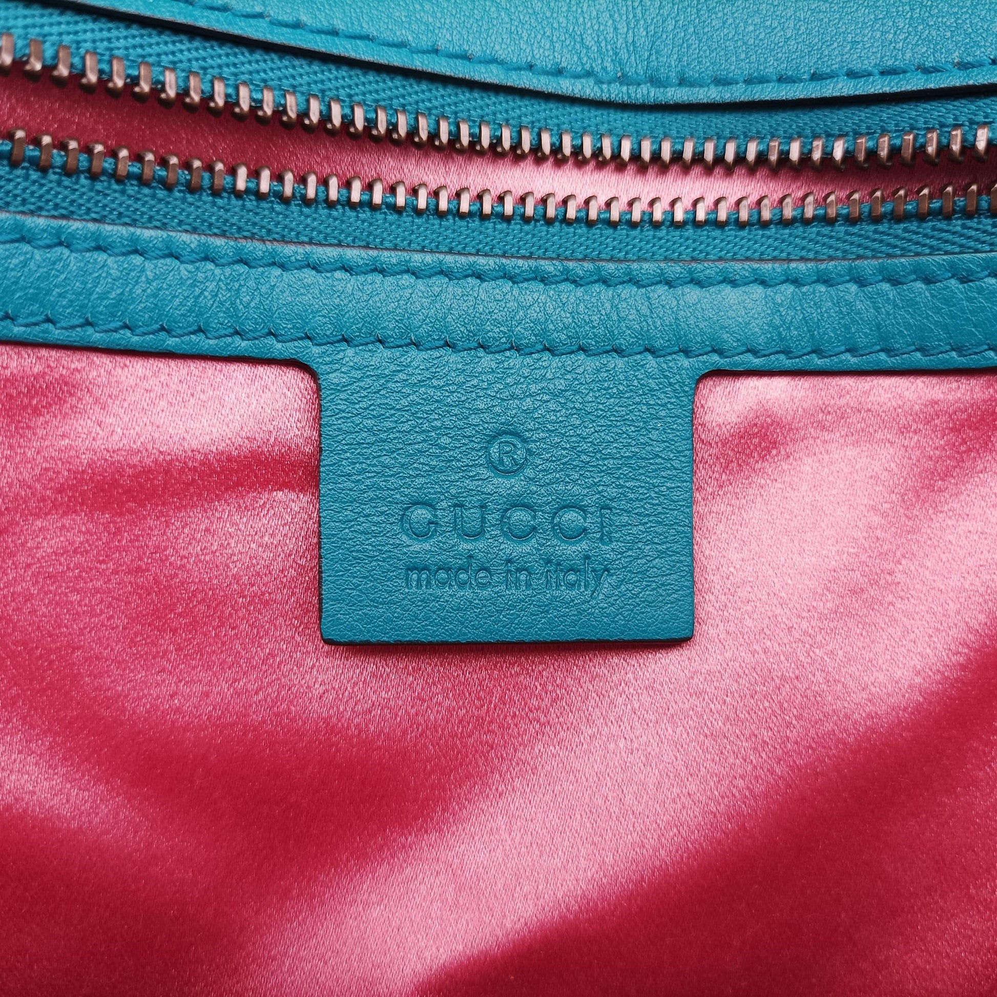 GG Marmont Blue velour 443497 A023704801GGマーモント ブルー ベロア 443497 A023704801