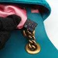 GG Marmont Blue velour 443497 A023704801GGマーモント ブルー ベロア 443497 A023704801