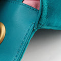 GG Marmont Blue velour 443497 A023704801GGマーモント ブルー ベロア 443497 A023704801