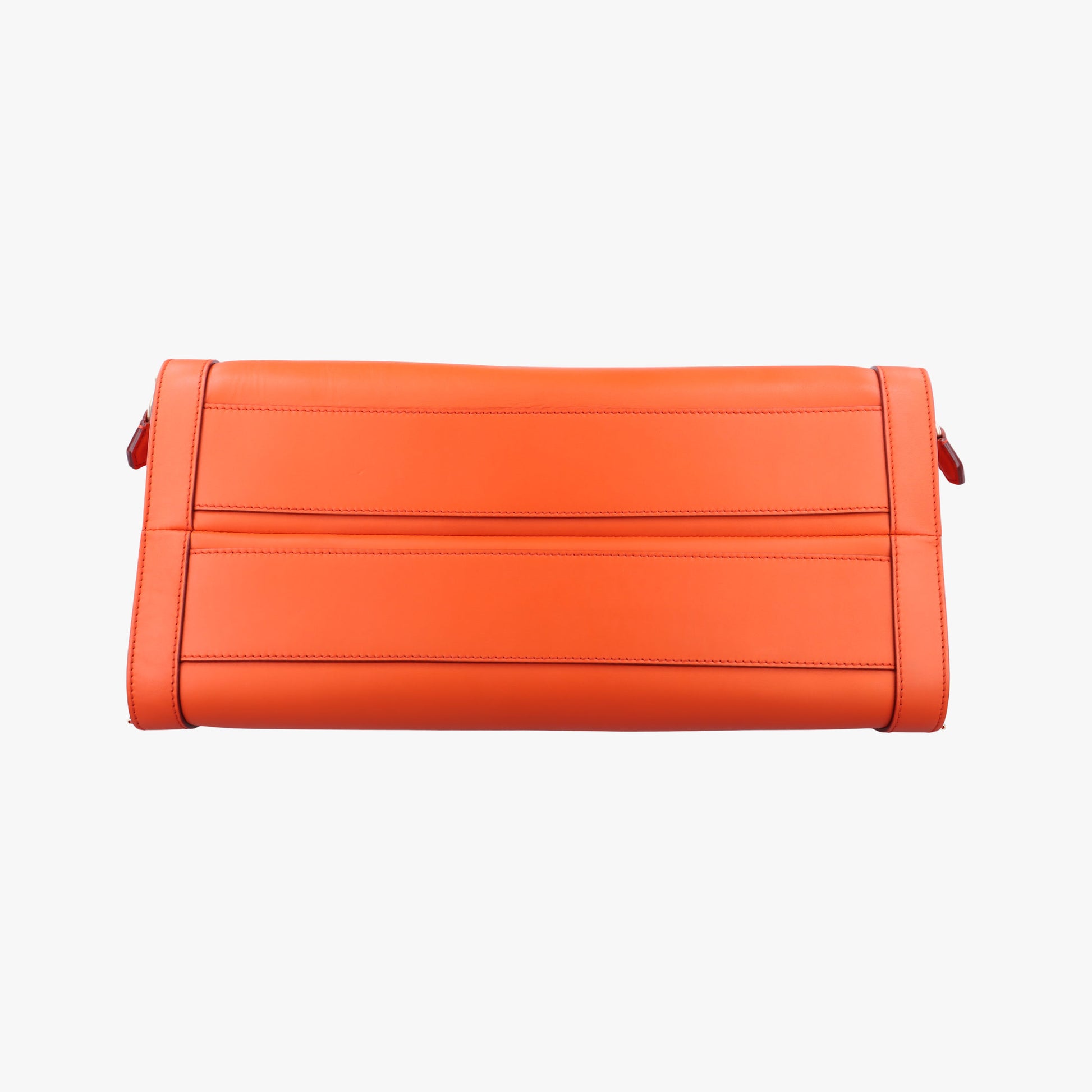 Pre-owned Givenchy Antigona Orange Smooth Calfskin Leather  handbag | stylenewstar