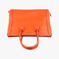 Pre-owned Givenchy Antigona Orange Smooth Calfskin Leather  handbag | stylenewstar