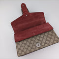 Dionysus BEIGE×RED×Multicolour PVC coated canvas × suede 400249 D027649896ディオニュソス ベージュ×レッド×マルチカラー PVCコーティングキャンバス × スエード 400249 D027649896