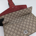Dionysus BEIGE×RED×Multicolour PVC coated canvas × suede 400249 D027649896ディオニュソス ベージュ×レッド×マルチカラー PVCコーティングキャンバス × スエード 400249 D027649896