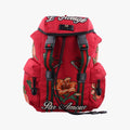 Techno Vintage Web L'Aveugle Par Amour Embroidered Red canvas 478327 E022661748テクノ ヴィンテージ ウェブ ラヴーグル パル アムール 刺繍 レッド キャンバス 478327 E022661748