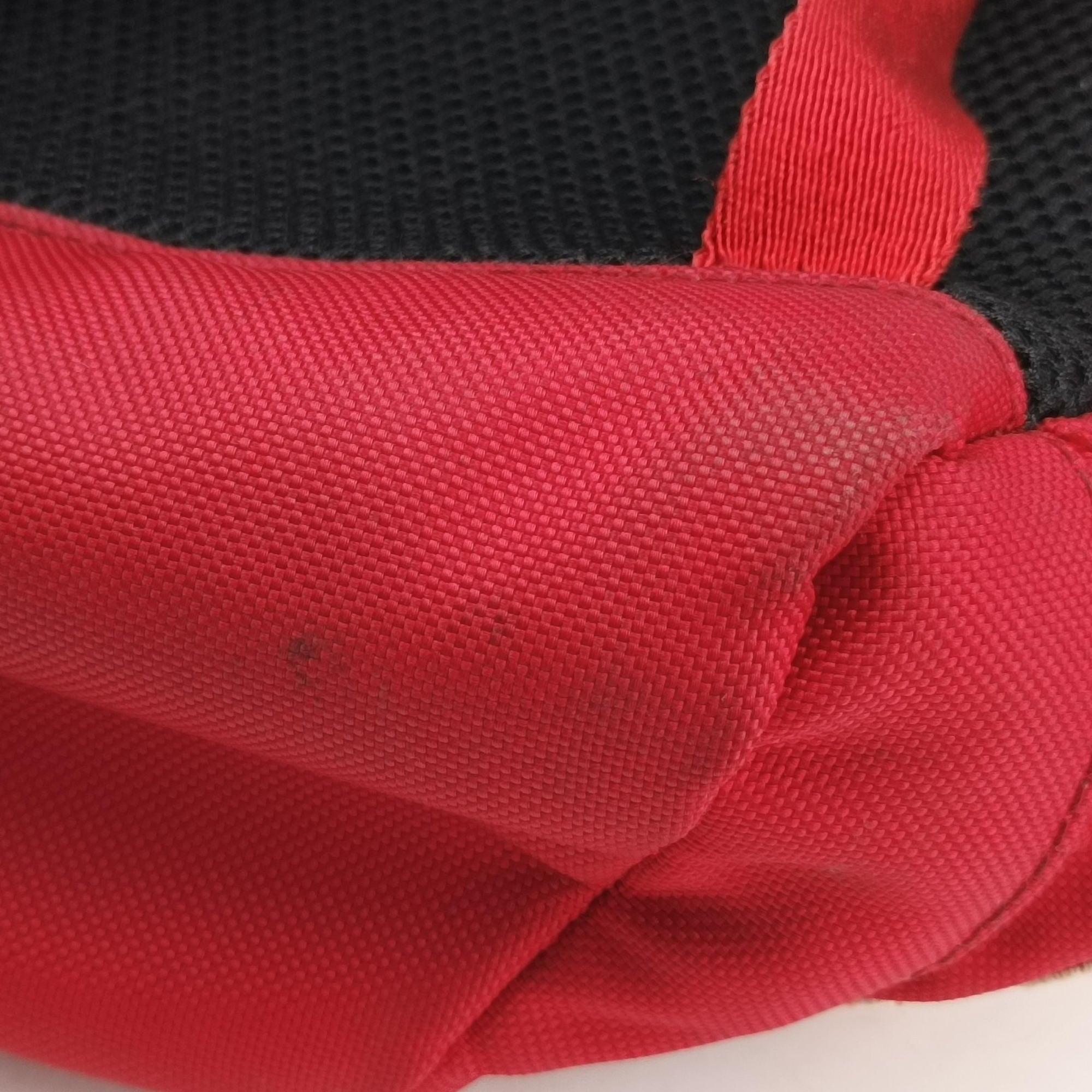 Techno Vintage Web L'Aveugle Par Amour Embroidered Red canvas 478327 E022661748テクノ ヴィンテージ ウェブ ラヴーグル パル アムール 刺繍 レッド キャンバス 478327 E022661748