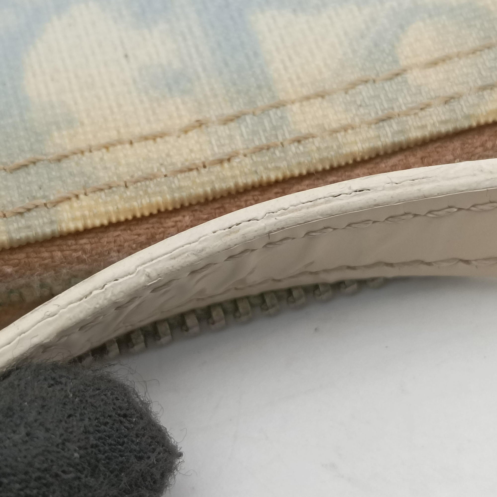 Saddle Blue Canvas and Leather CM 1014サドル ブルー キャンバス × レザー CM 1014