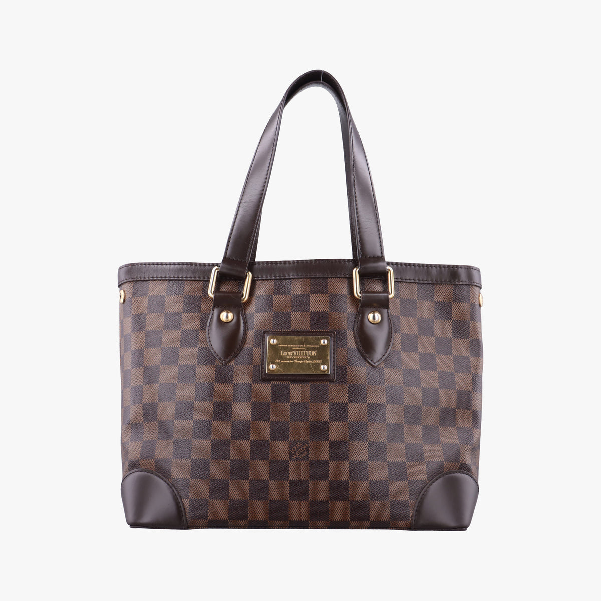 HAMPSTEAD PM EBENE Damier Canvas N51205 Lot number unknownハムプステッドPM エベヌ ダミエキャンバス N51205 製番不明