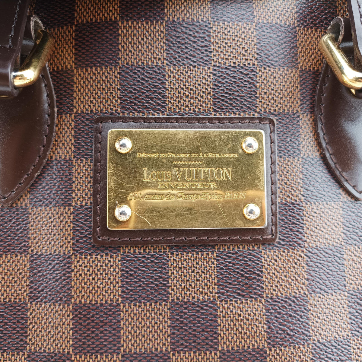HAMPSTEAD PM EBENE Damier Canvas N51205 Lot number unknownハムプステッドPM エベヌ ダミエキャンバス N51205 製番不明
