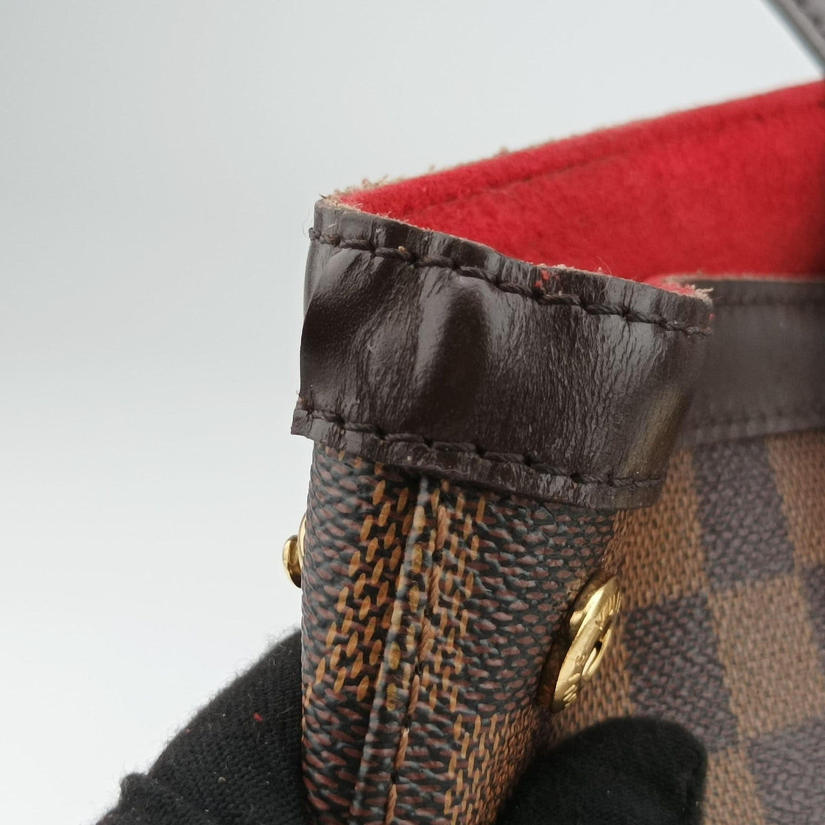HAMPSTEAD PM EBENE Damier Canvas N51205 Lot number unknownハムプステッドPM エベヌ ダミエキャンバス N51205 製番不明
