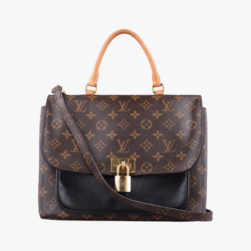 MARIGNAN brown×black Monogram Canvas×calf leather M44259 FL5107 IC Chipマリニャン モノグラム/ブラウン×ブラック モノグラムキャンバス×カーフレザー M44259 FL5107 ICチップ