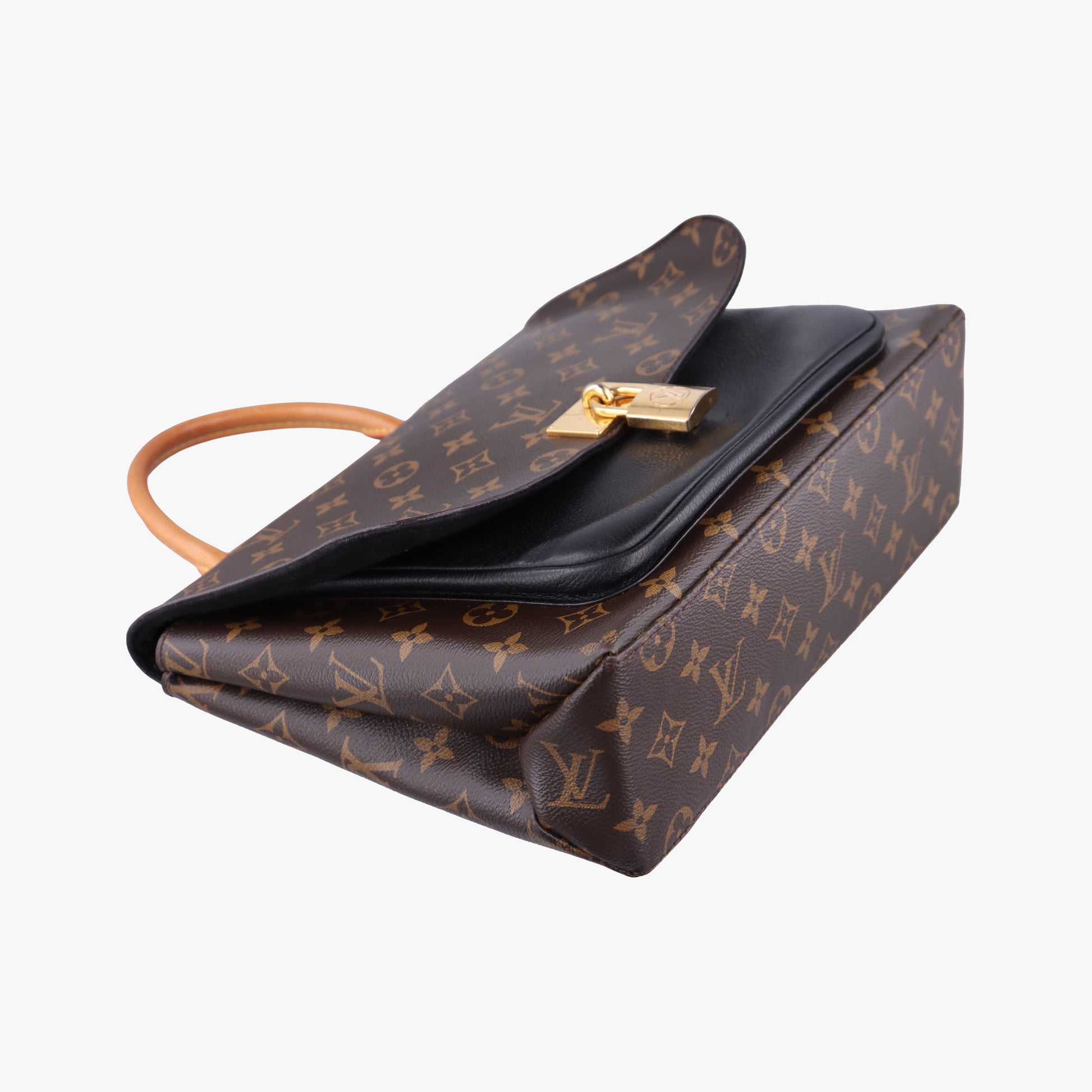 MARIGNAN brown×black Monogram Canvas×calf leather M44259 FL5107 IC Chipマリニャン モノグラム/ブラウン×ブラック モノグラムキャンバス×カーフレザー M44259 FL5107 ICチップ