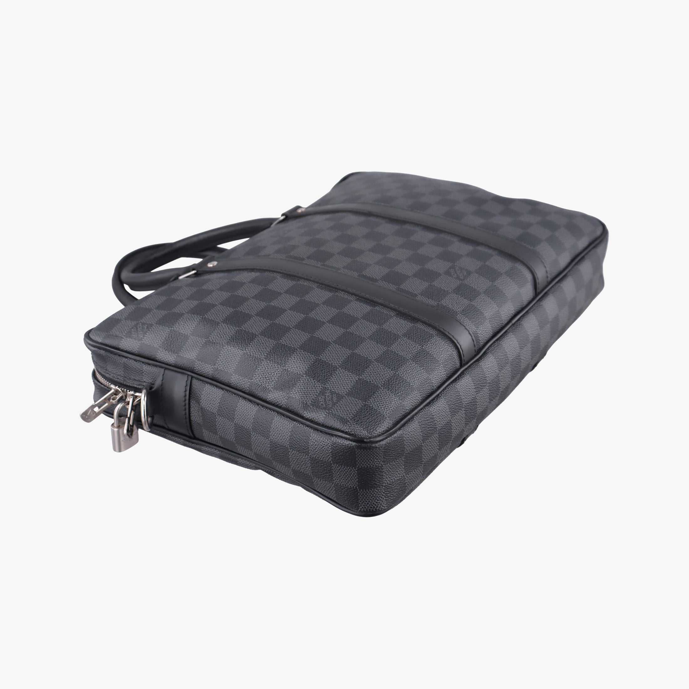 Porte Documents Voyage PM Noir Damier Graphite N41478 SR0186ポルト ドキュマン ヴォワヤージュ PM ノワール ダミエ グラフィット N41478 SR0186