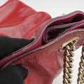 Pre-owned Gucci Soho Red Patent Leather 308982 shoulderbag | stylenewstar
