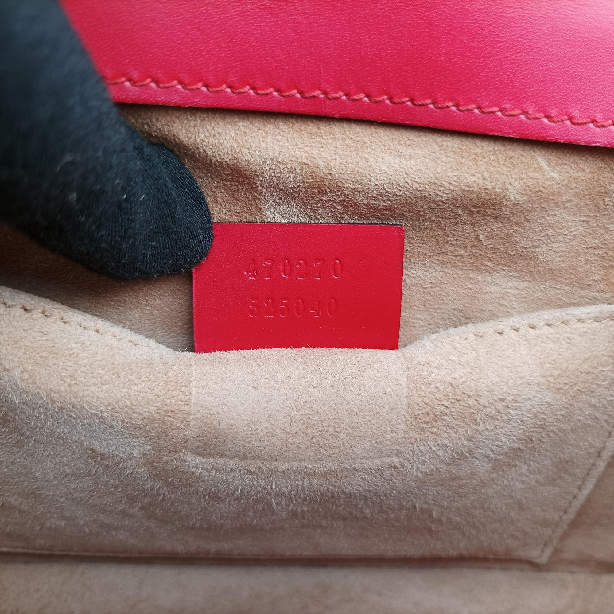 Pre-owned Gucci Sylvie Red Leather 470270 shoulderbag | stylenewstar