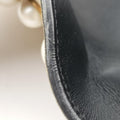 Pearly Peony Black×White×Gold Leather 432282 H020441213ピオニー ブラック×ホワイト×ゴールド レザー 432282 H020441213