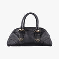 Guccissima Mini Boston Bag Black Leather 181508 E1481457グッチシマ ミニボストン ブラック レザー 181508 E1481457
