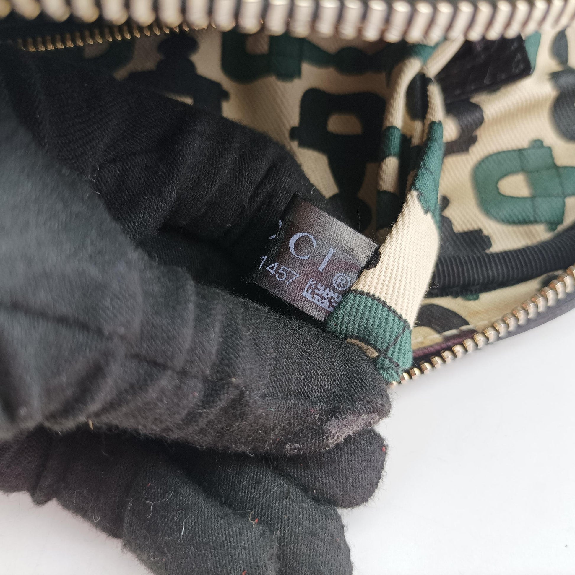 Guccissima Mini Boston Bag Black Leather 181508 E1481457グッチシマ ミニボストン ブラック レザー 181508 E1481457